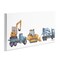 Stupell Industries Construction Vehicles Driving Illustration Wall Plaque Art
